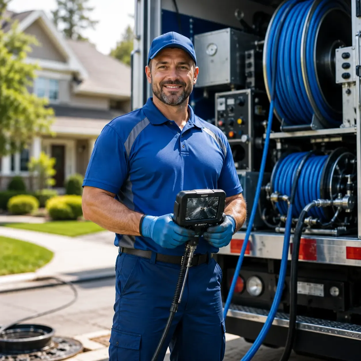 Local outdoor drain cleaning specialists in Cornland, IL
